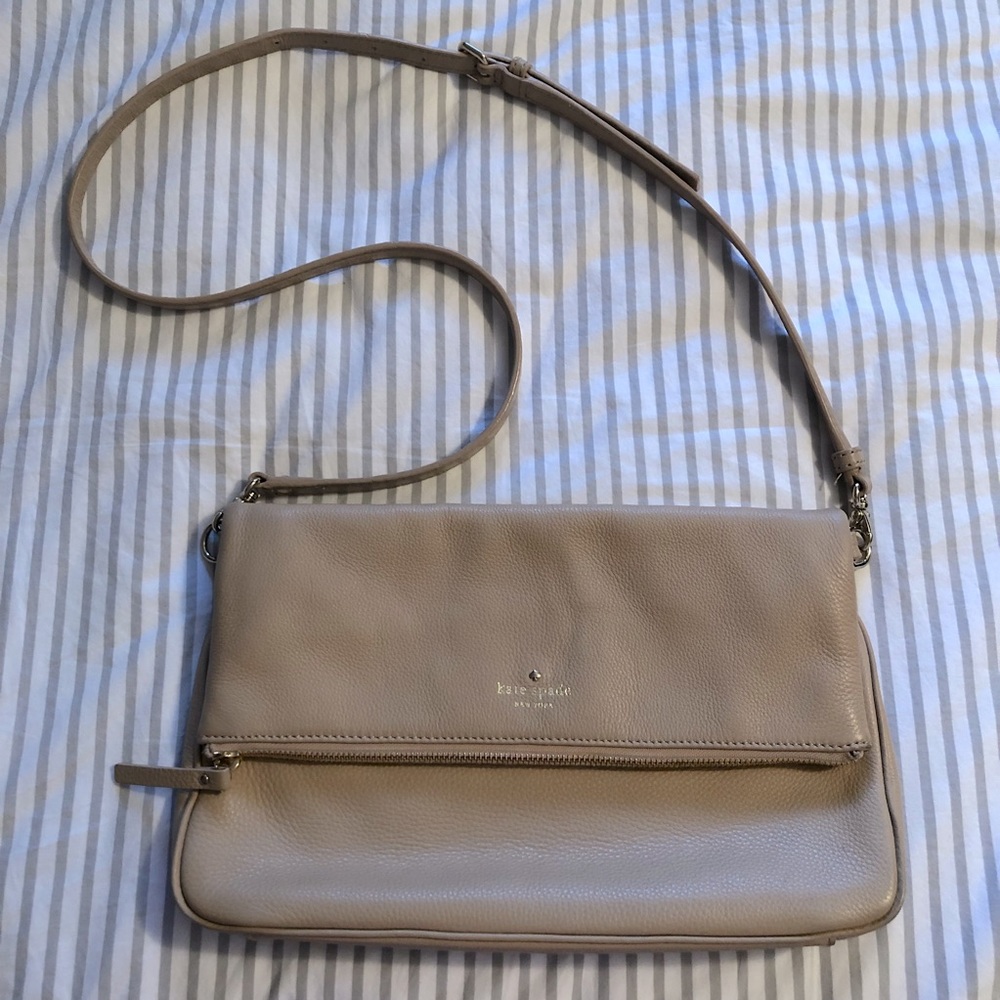 Kate Spade Beige Crossbody Bag